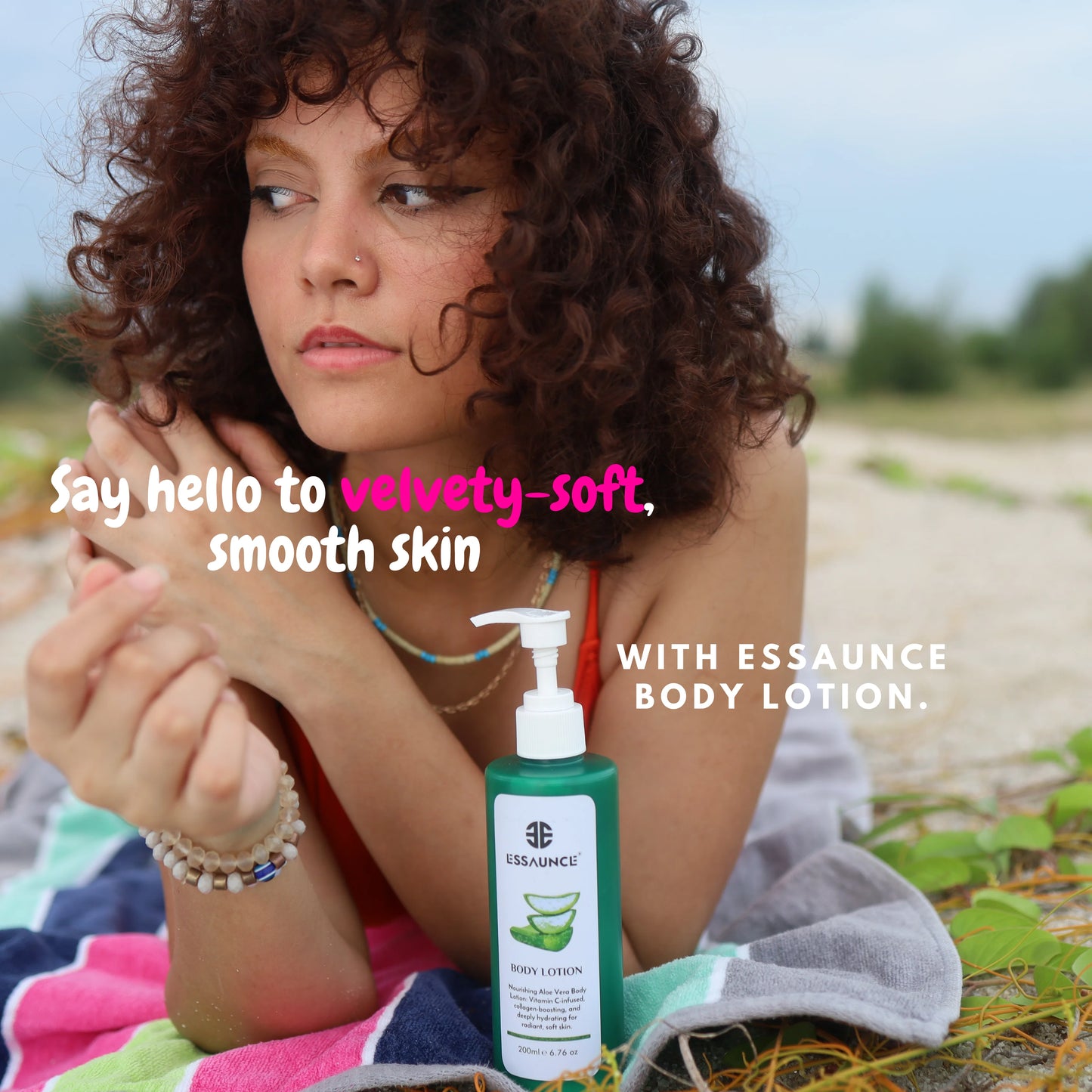 Aloe Vera Body Lotion 200 ml - Essaunce UK