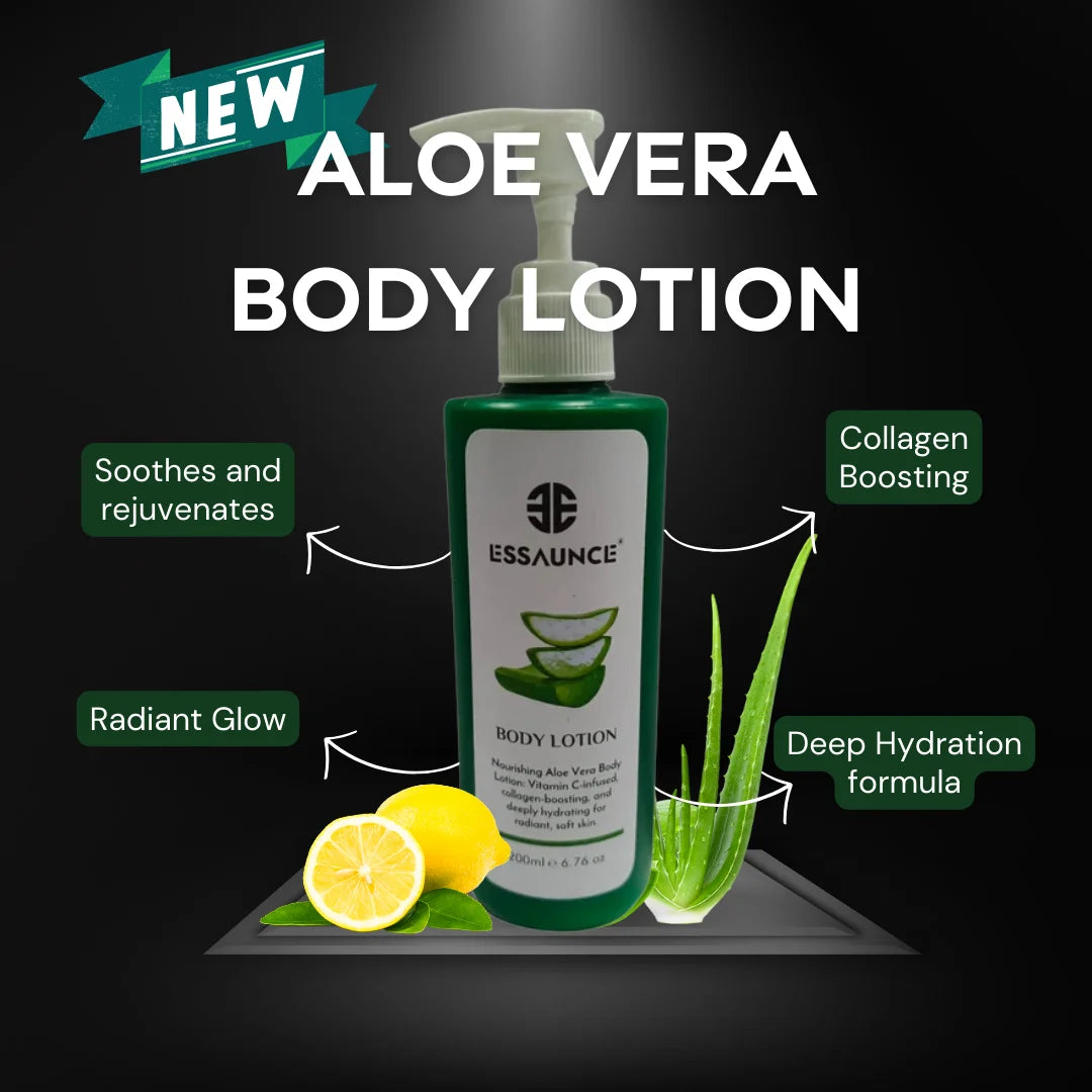 Aloe Vera Body Lotion 200 ml - Essaunce UK