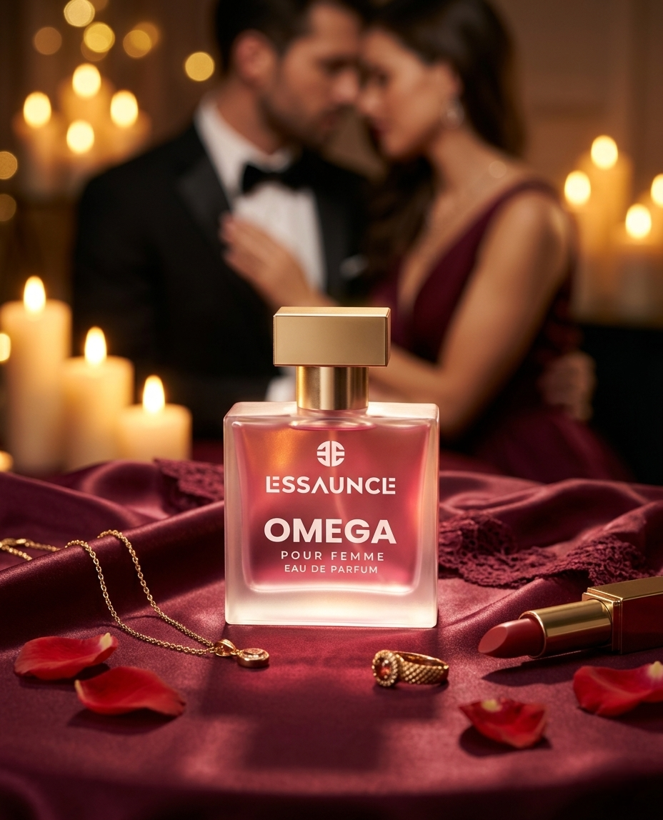 Essaunce Omega Pour Femme – Eau De Parfum For Women | Long Lasting Floral Citrus Fragrance | 50 ML