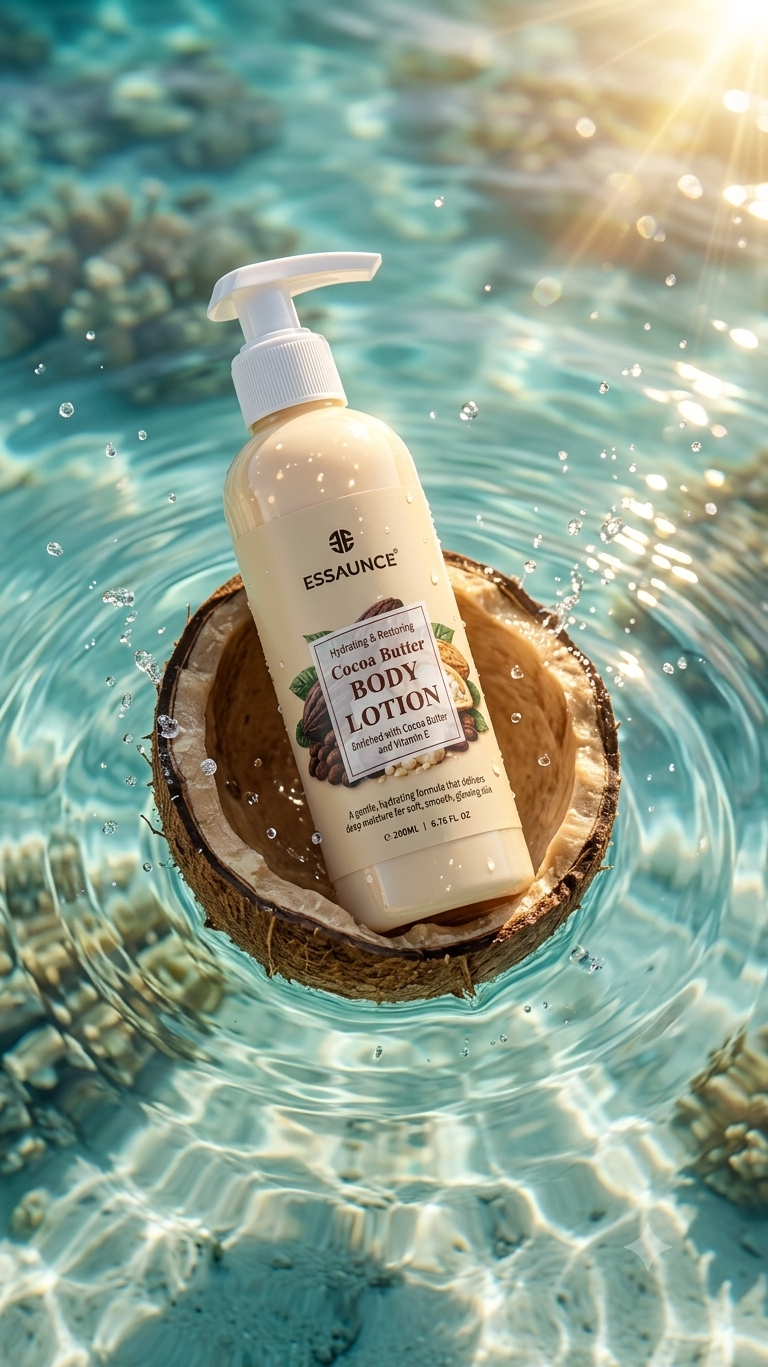 Cocoa Butter Body Lotion | 200 ML  -  Essaunce Uk