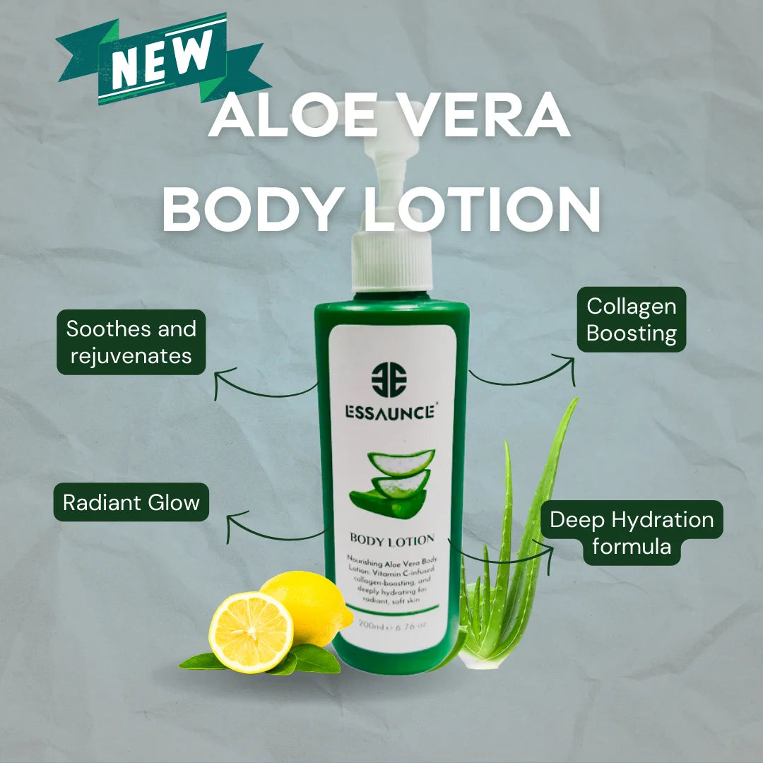 Aloe Vera Body Lotion 200 ml - Essaunce UK
