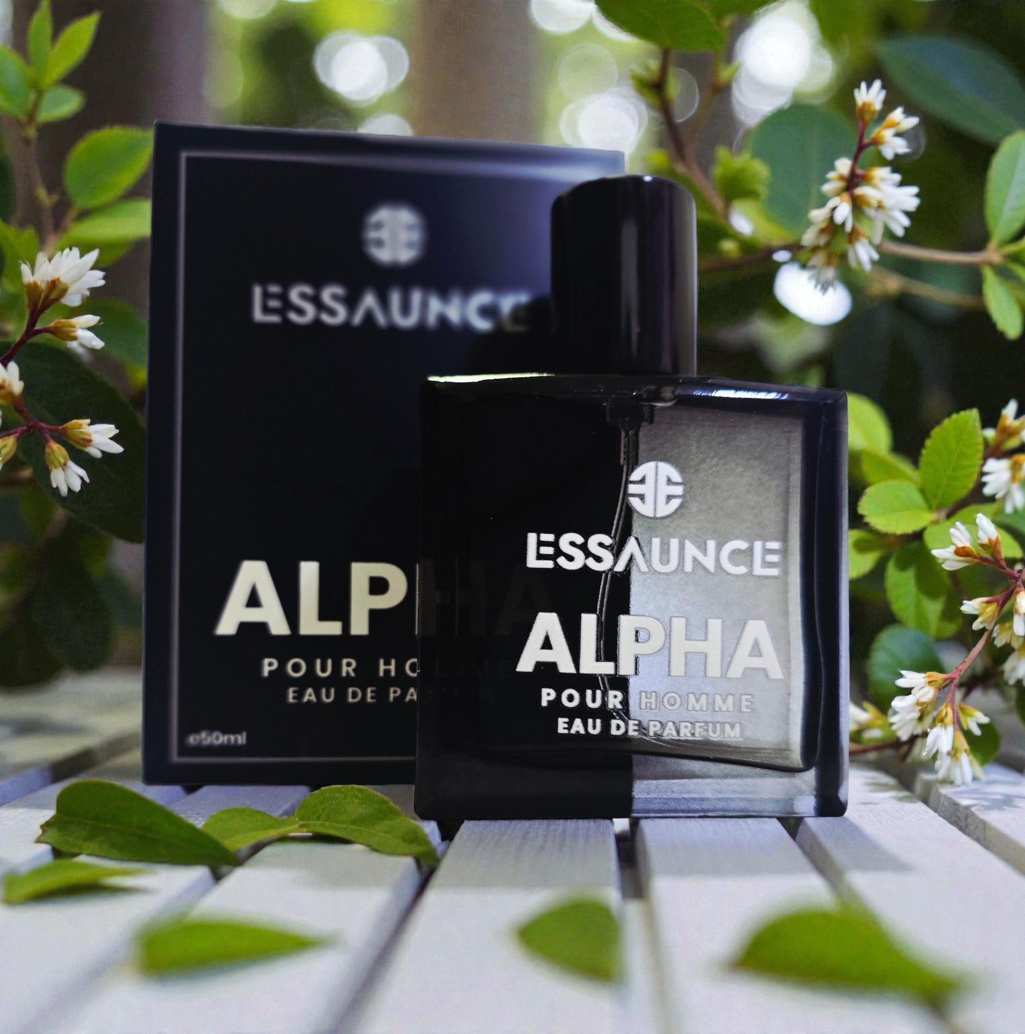 Essaunce Alpha Pour Homme – Eau De Parfum For Men | Long Lasting Citrus Woody Fragrance | 50 ML