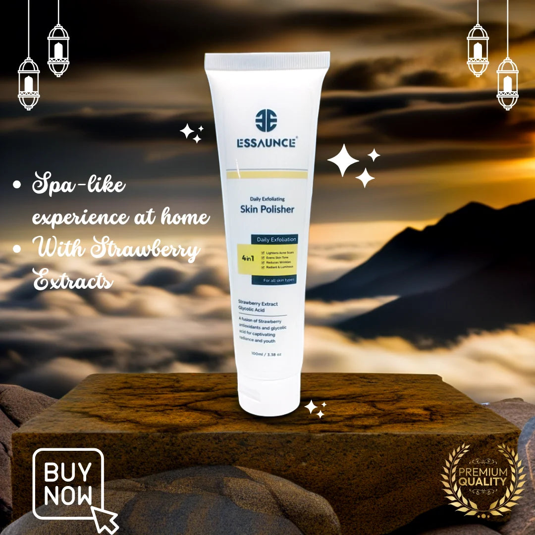 Skin Polisher With Strawberry Extracts 100 ml - Essaunce UK