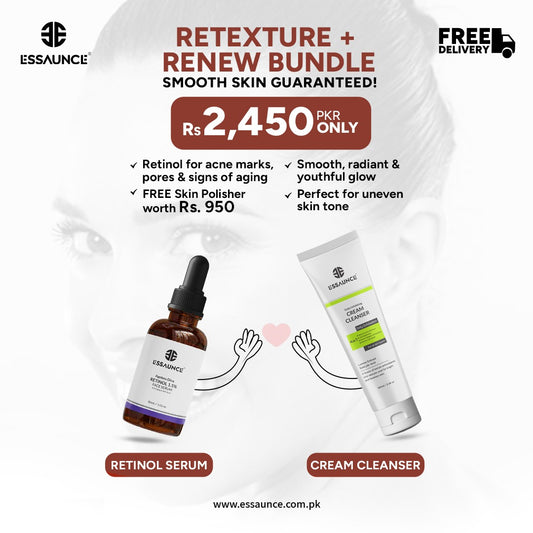 Deep Clean & Renew ( Buy Retinol Serum Get Skin Polisher Free )