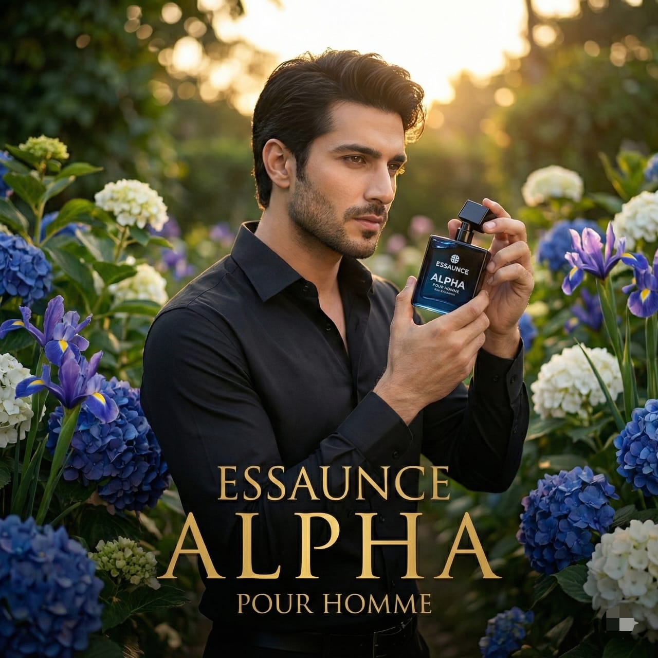 Essaunce Alpha Pour Homme – Eau De Parfum For Men | Long Lasting Citrus Woody Fragrance | 50 ML