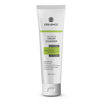 Gentle Exfoliating Cream Cleanser with Lemon Extract – 100ml | Essaunce UK
