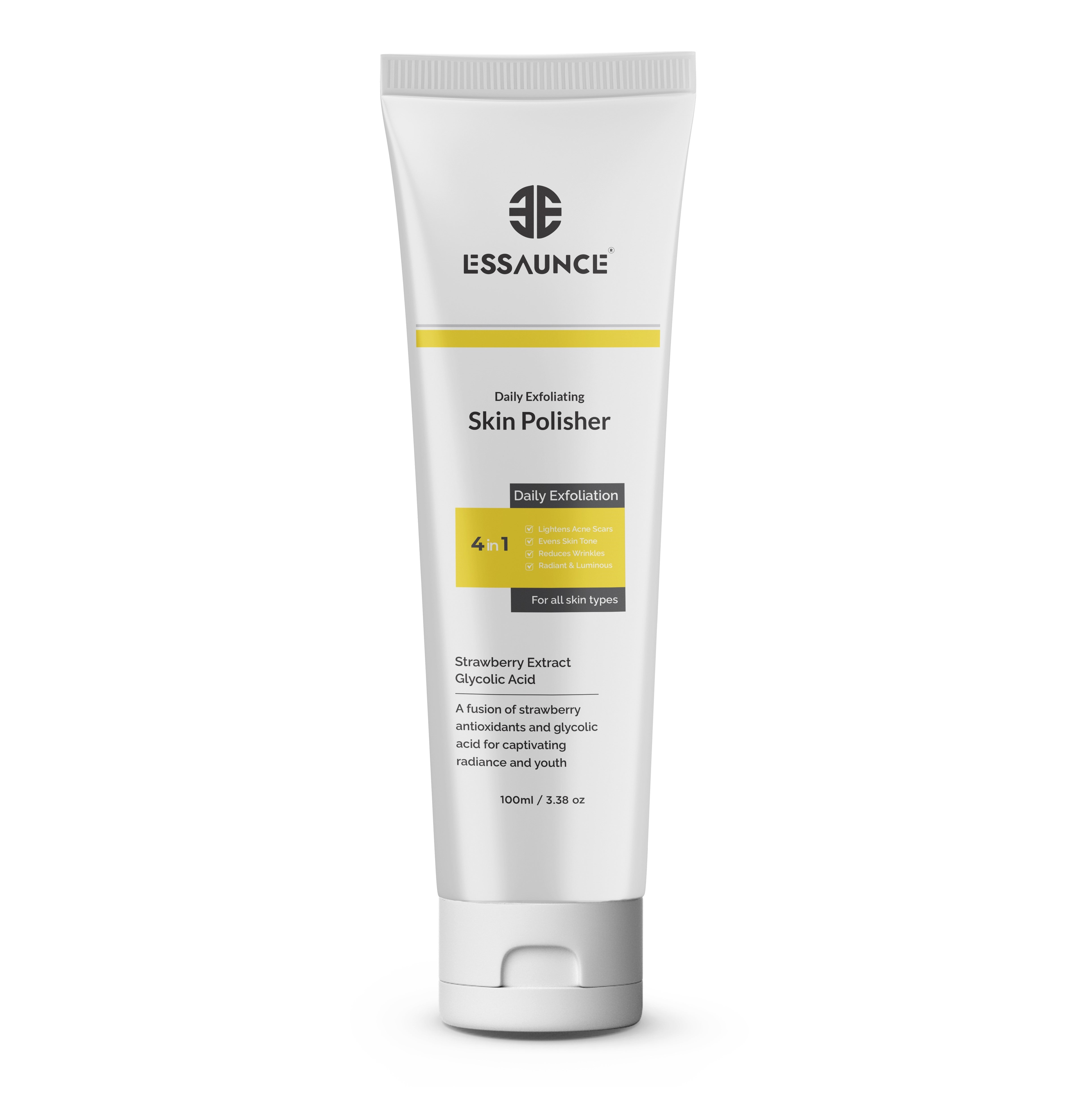 Skin Polisher With Strawberry Extracts 100 ml - Essaunce UK