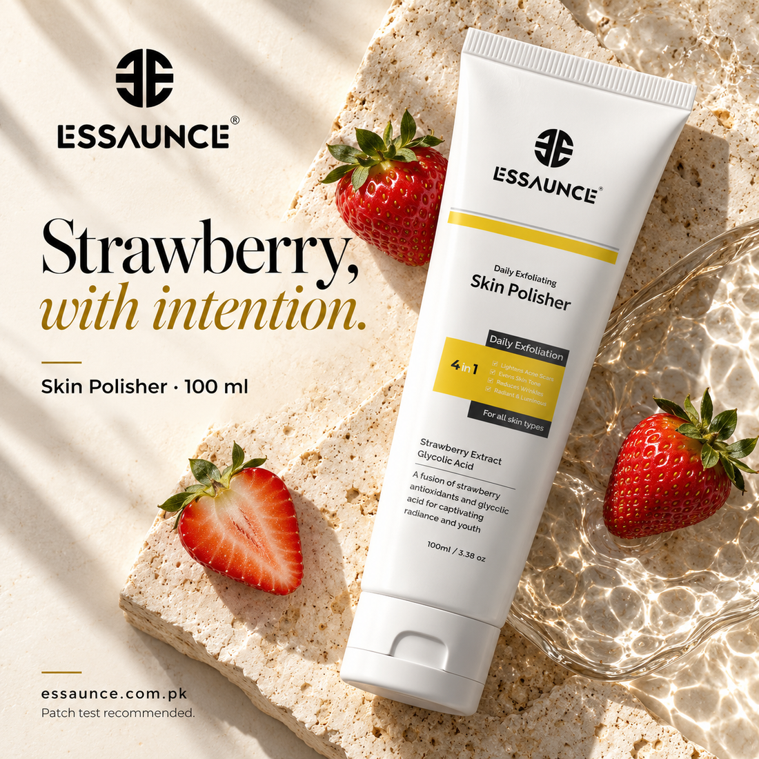 Skin Polisher with Strawberry Extract 100 ml