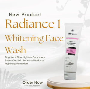 Radiance 1 Whitening Facewash 100 ml - Essaunce