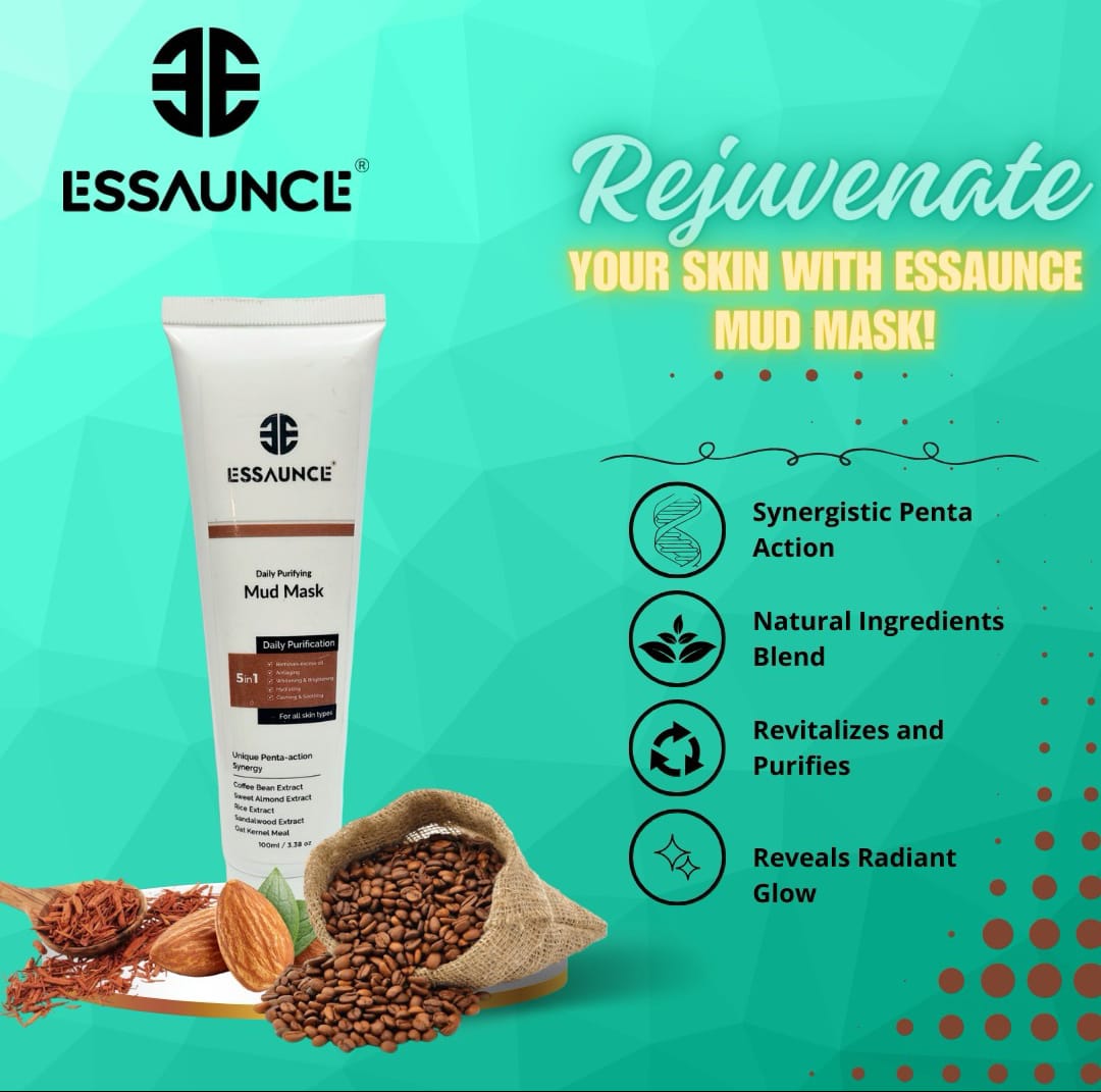 Daily Purifying Mud Mask 5 in 1 100 ml - Essaunce UK
