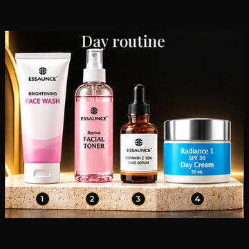 Essaunce Day Routine Set, 4 steps