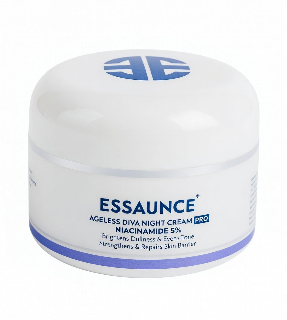 Ageless Diva Night Cream – Hydrating & Brightening | 40g - Essaunce UK